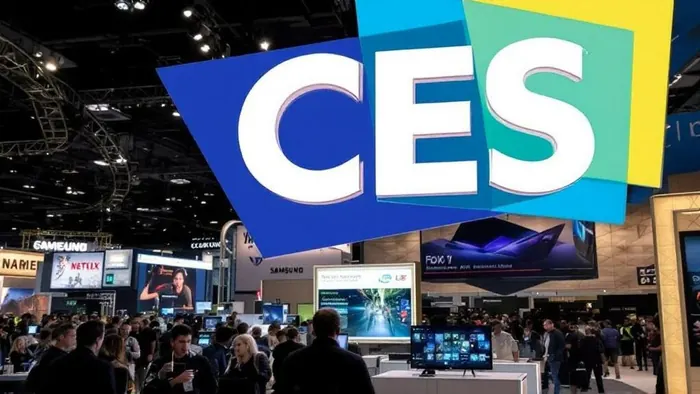 CES exhibition show floor