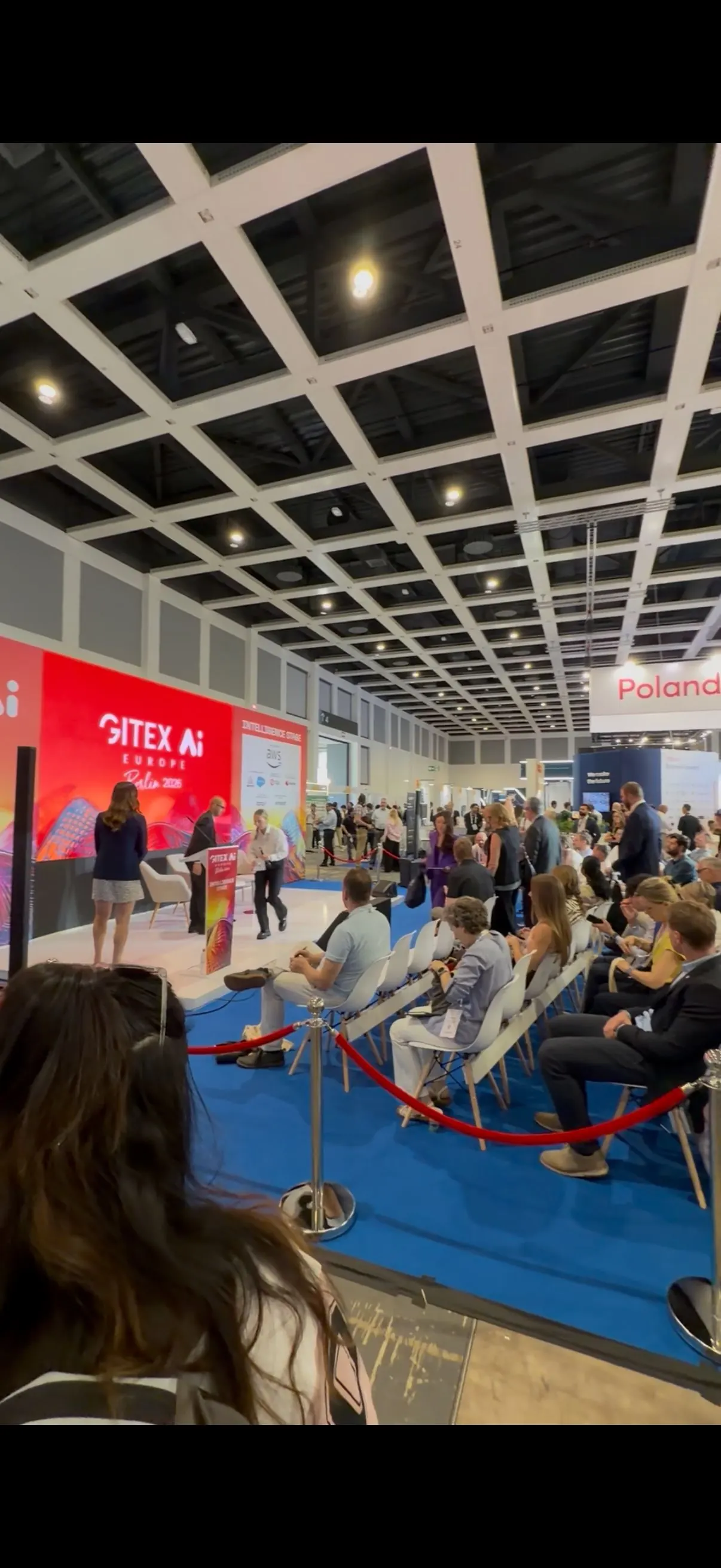 GITEX AI Europe conference session